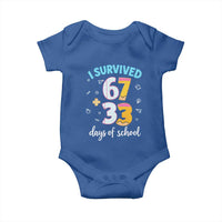 100 Days Of School 67 Funny Six Seven Meme Baby Onesie