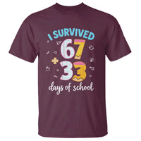 100 Days Of School 67 Funny Six Seven Meme T Shirt