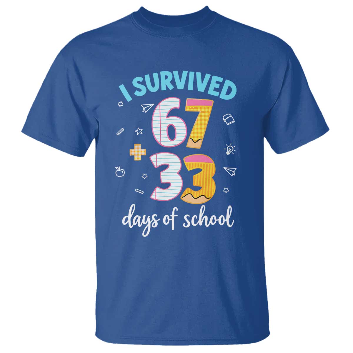 100 Days Of School 67 Funny Six Seven Meme T Shirt