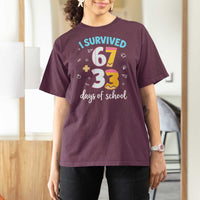 100 Days Of School 67 Funny Six Seven Meme T Shirt For Women