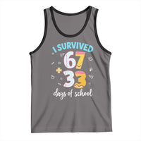 100 Days Of School 67 Funny Six Seven Meme Tank Top