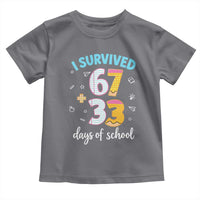 100 Days Of School 67 Funny Six Seven Meme Toddler T Shirt