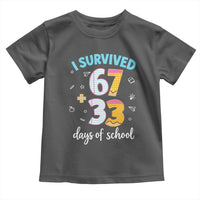 100 Days Of School 67 Funny Six Seven Meme Toddler T Shirt