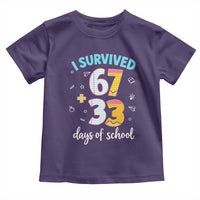 100 Days Of School 67 Funny Six Seven Meme Toddler T Shirt