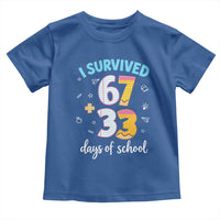 100 Days Of School 67 Funny Six Seven Meme Toddler T Shirt