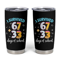 100 Days Of School 67 Funny Six Seven Meme Tumbler Cup
