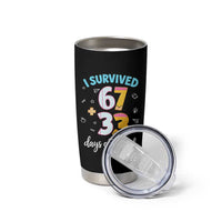 100 Days Of School 67 Funny Six Seven Meme Tumbler Cup