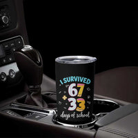 100 Days Of School 67 Funny Six Seven Meme Tumbler Cup
