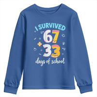 100 Days Of School 67 Funny Six Seven Meme Youth Sweatshirt