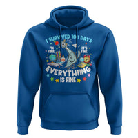 I Survived 100 Days Of School Hoodie Funny Pigeon 100th Day Teacher