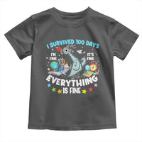 I Survived 100 Days Of School Toddler T Shirt Funny Pigeon 100th Day Teacher