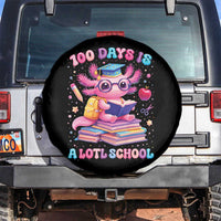 Axolotl 100 Days Of School Spare Tire Cover 100 Days Is Alotl School