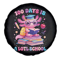 Axolotl 100 Days Of School Spare Tire Cover 100 Days Is Alotl School