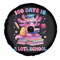 Axolotl 100 Days Of School Spare Tire Cover 100 Days Is Alotl School