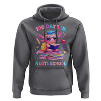 Axolotl 100 Days Of School Hoodie 100 Days Is Alotl School