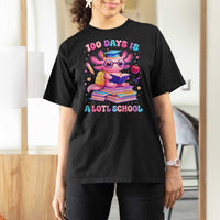 Axolotl 100 Days Of School T Shirt For Women 100 Days Is Alotl School