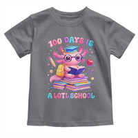Axolotl 100 Days Of School Toddler T Shirt 100 Days Is Alotl School