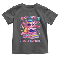Axolotl 100 Days Of School Toddler T Shirt 100 Days Is Alotl School