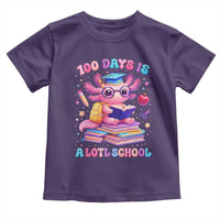 Axolotl 100 Days Of School Toddler T Shirt 100 Days Is Alotl School