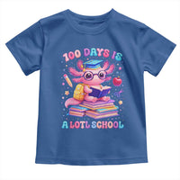 Axolotl 100 Days Of School Toddler T Shirt 100 Days Is Alotl School