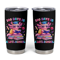 Axolotl 100 Days Of School Tumbler Cup 100 Days Is Alotl School