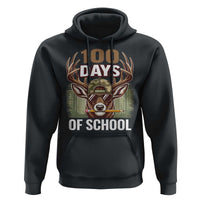 Deer 100 Days Of School Hoodie Camo Bucked 100 Days Smarter