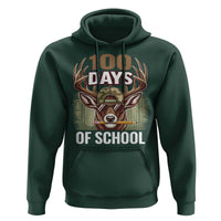 Deer 100 Days Of School Hoodie Camo Bucked 100 Days Smarter
