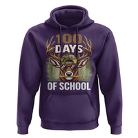 Deer 100 Days Of School Hoodie Camo Bucked 100 Days Smarter