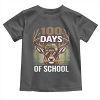 Deer 100 Days Of School Toddler T Shirt Camo Bucked 100 Days Smarter