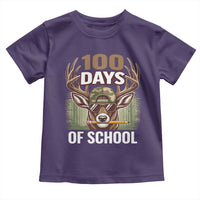 Deer 100 Days Of School Toddler T Shirt Camo Bucked 100 Days Smarter