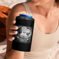 Funny 67 Meme Bigfoot Alien 4 in 1 Can Cooler Tumbler Six Seven Sasquatch Area 51 UFO Conspiracy
