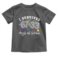 I Survived 67 33 100 Days of School Toddler T Shirt Funny 100th Day of School Flowers
