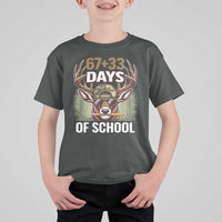 100 Days Of School T Shirt For Kid Funny 67 Six Seven Meme Deer School