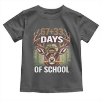 100 Days Of School Toddler T Shirt Funny 67 Six Seven Meme Deer School