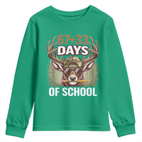 100 Days Of School Youth Sweatshirt Funny 67 Six Seven Meme Deer School