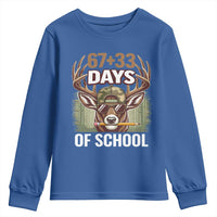 100 Days Of School Youth Sweatshirt Funny 67 Six Seven Meme Deer School