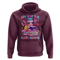 Axolotl 100 Days Of School Hoodie 100 Days Is Alotl School 67 33 Six Seven Meme