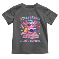 Axolotl 100 Days Of School Toddler T Shirt 100 Days Is Alotl School 67 33 Six Seven Meme