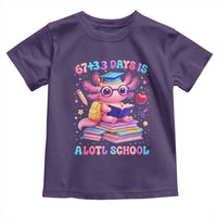 Axolotl 100 Days Of School Toddler T Shirt 100 Days Is Alotl School 67 33 Six Seven Meme
