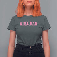 Girl Dad Est. 2025 T Shirt For Women