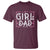 Girl Dad Est. 2025 T Shirt Pink Dad First Fathers Day