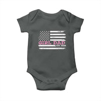 Dad Of Girl Est. 2025 Baby Onesie Father Girl To Be 2025 Daddy Fathers Day USA Flag
