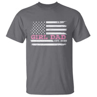 Dad Of Girl Est. 2025 T Shirt Father Girl To Be 2025 Daddy Fathers Day USA Flag