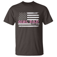 Dad Of Girl Est. 2025 T Shirt Father Girl To Be 2025 Daddy Fathers Day USA Flag