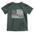 Dad Of Girl Est. 2025 Toddler T Shirt Father Girl To Be 2025 Daddy Fathers Day USA Flag