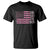 Dad Of Girl Est. 2025 T Shirt Father Girl To Be 2025 Daddy Camouflage Camo Flag
