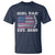 Girl Dad Est. 2025 T Shirt American USA Flag Pink Dad Fathers Day