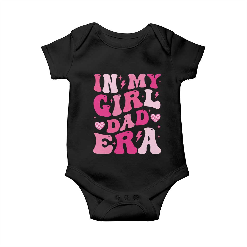 In My Dad Girl Era Baby Onesie Funny Fathers Day Gift 2025