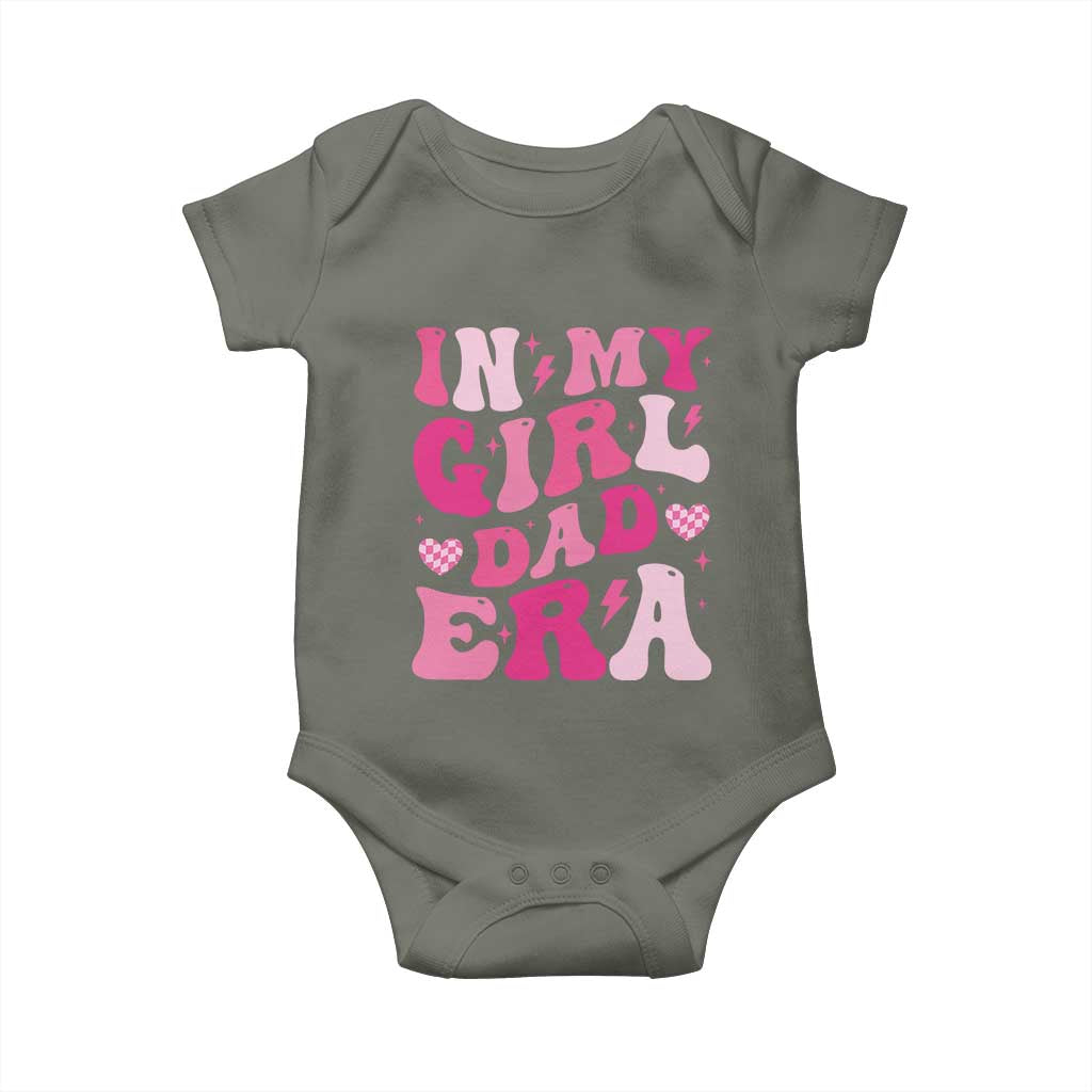 In My Dad Girl Era Baby Onesie Funny Fathers Day Gift 2025