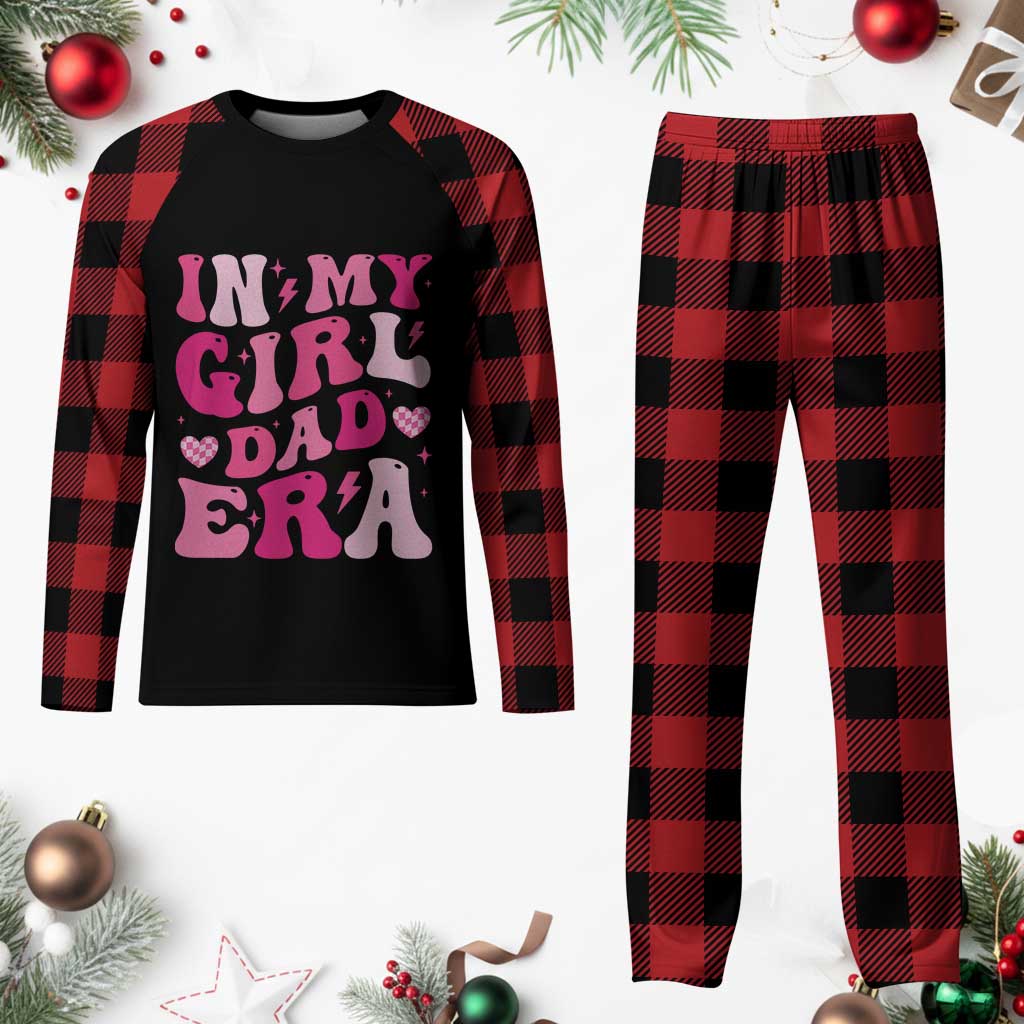 In My Dad Girl Era Plaid Pajama Set Funny Fathers Day Gift 2025 - Wonder Print Shop